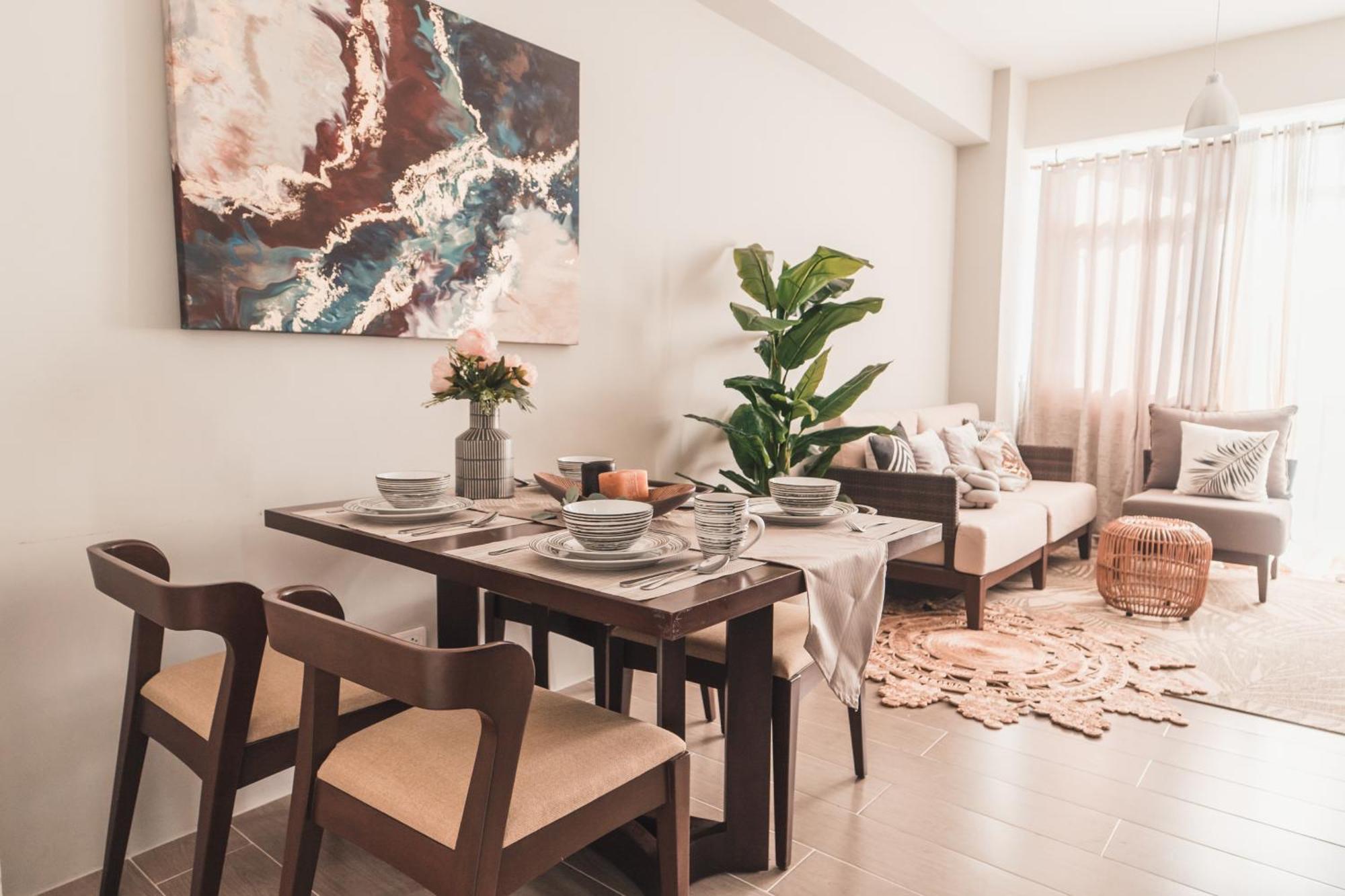 Modern Tropical Luxe Apartment - Boracay Newcoast Yapak المظهر الخارجي الصورة